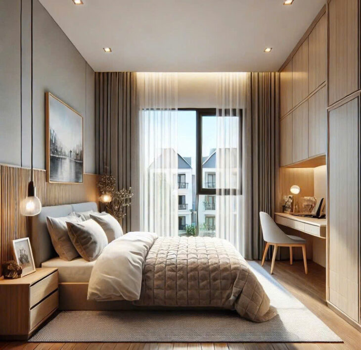 Bán nhà lô góc khu phân lô Nguyễn Ngọc Nại – 65m², MT 7m – 2 mặt ô tô tránh