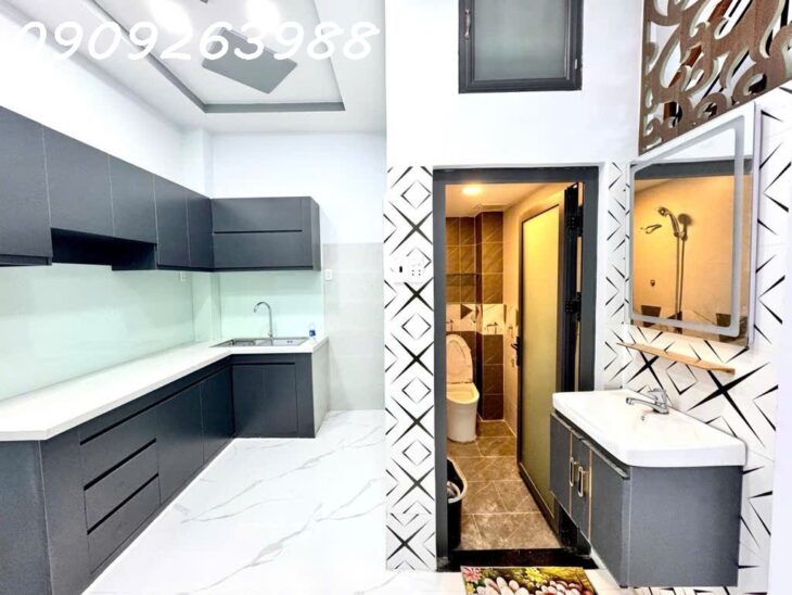 BÁN NHÀ HẺM 975 NGUYỄN KIỆM, P3, GÒ VẤP – 48M² – NHÀ MỚI – HẺM XE HƠI – NHỈNH 4 TỶ