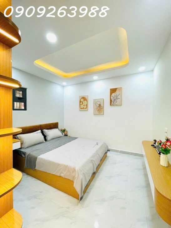 BÁN NHÀ HẺM 600 LÊ QUANG ĐỊNH, P1, GÒ VẤP – 44M² – HXH – NỘI THẤT CAO CẤP – NHỈNH 5 TỶ