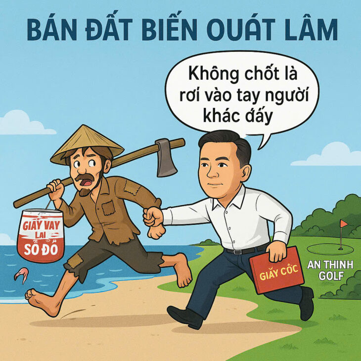 Bán đất biển Quất lâm 100m2, 5m mặt tiền, sát cạnh Flamingo