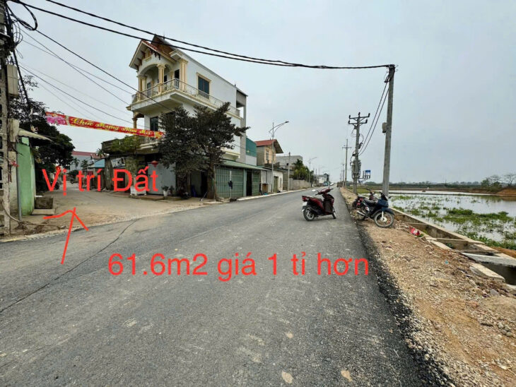 Hơn 1 tỷ có ngay mảnh tại Tốt Động – Chương Mỹ – Hà Nội. – DT: 61,6 m2 mặt tiền 4. hậu 4.