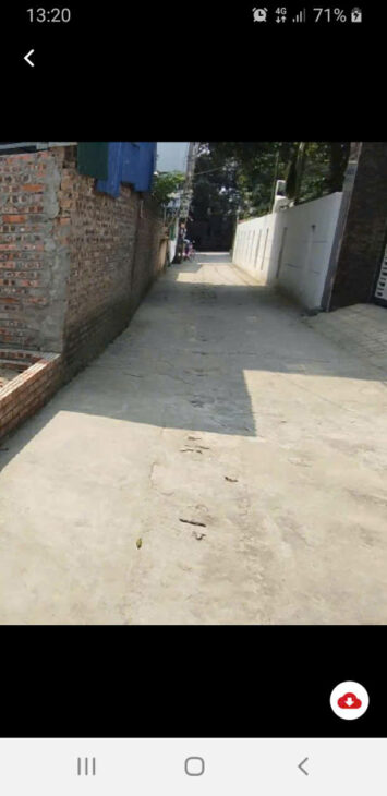 Đất Nguyên Khê – Đông Anh đẹp như tờ A4 77m MT 4M giá 5,55 tỷ