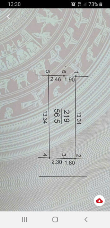Đất Nguyên Khê – Đông Anh xe 7 chỗ vào đất 56,5m 4,3 tỷ