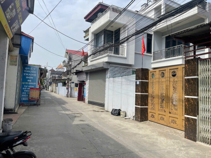 Bán 67m đất tổ 4, TT Quang Minh, Mê Linh. Gần KCN, full thổ cư, oto đỗ