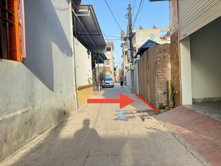 Bán đất thôn 2, Thạch Đà, Mê Linh, HN. Ba bước chân tới chợ Thạch Đà, đường thông, oto