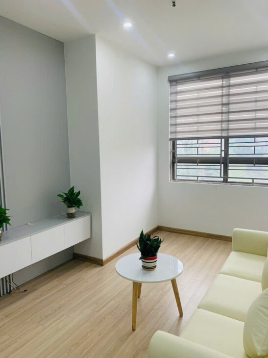 Bán căn hộ 61m Sông Nhuệ , thiết kế 2pn ,1vs sổ đỏ chính chủ