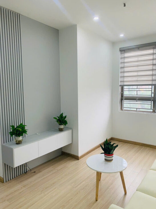 Bán căn hộ 61m Sông Nhuệ , thiết kế 2pn ,1vs sổ đỏ chính chủ