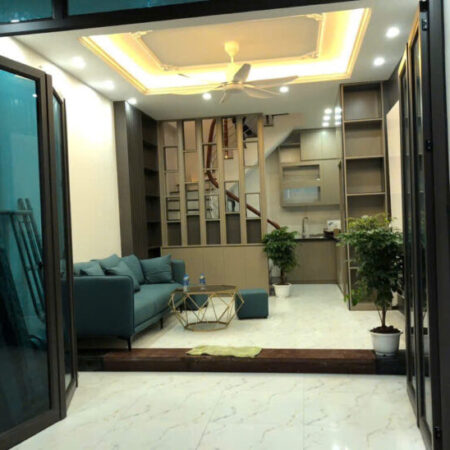 TÂN MAI-NHÀ MỚI FULL NỘI THẤT-HAI THOÁNG-20M Ô TÔ TRÁNH-DT 35M x 5 TẦNG