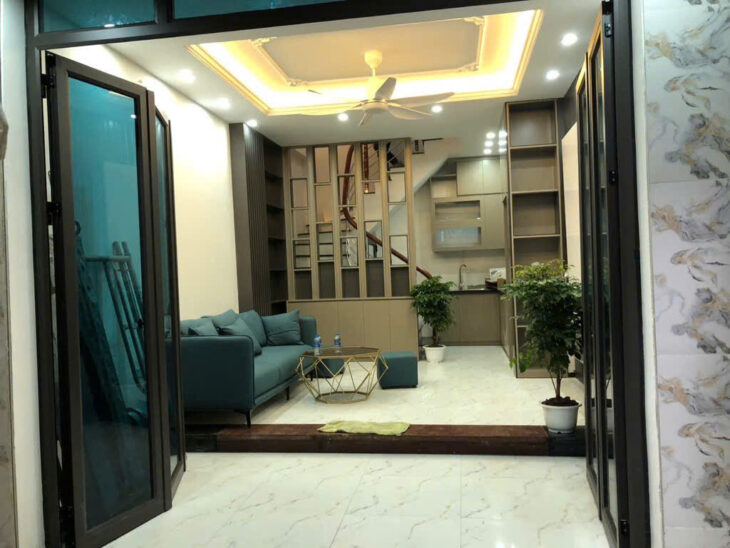 TÂN MAI-NHÀ MỚI FULL NỘI THẤT-HAI THOÁNG-20M Ô TÔ TRÁNH-DT 35M x 5 TẦNG