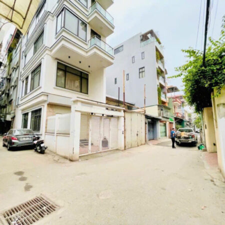 Tòa 7 tầng thang máy phố Lạc Long Quân, Tây Hồ, mặt ngõ ô tô dừng đỗ, kdoanh, 68m, 21.5 tỷ