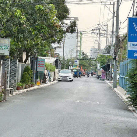 + Bán đất mặt tiền hẻm xe hơi né nhau, cách vườn lài 30m, phường an phú đông q12,DT: 110m2, giá