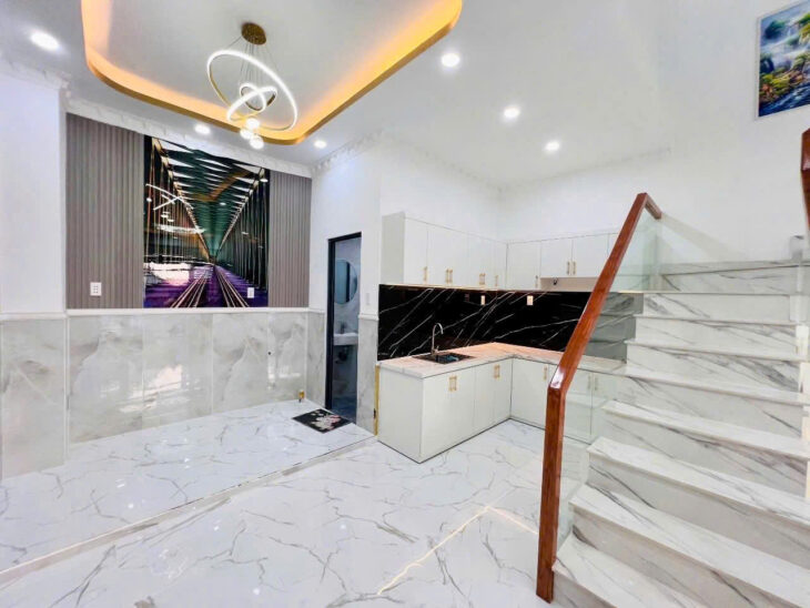 ???? NHÀ 3 TẦNG GIÁ MỀM – GIÁP THỦ ĐỨC – 100M² THỔ CƯ – SỔ RIÊNG ????