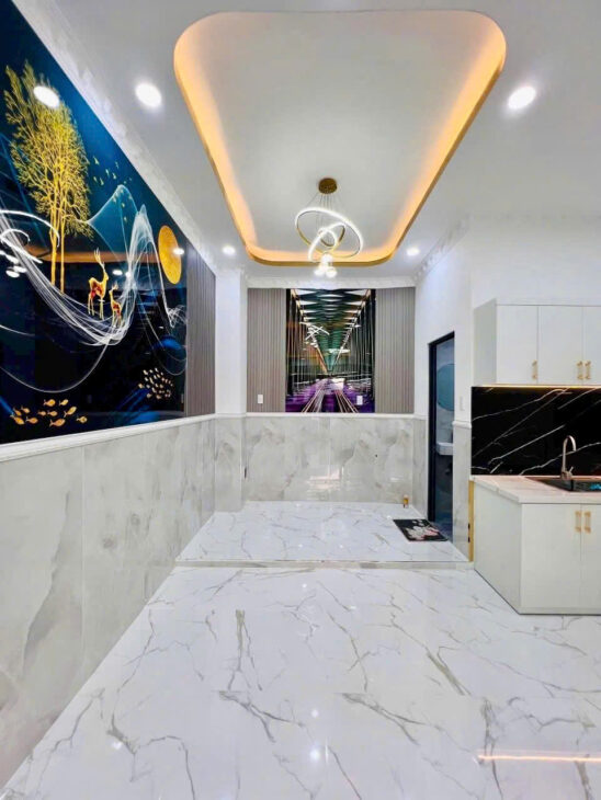 ???? NHÀ 3 TẦNG GIÁ MỀM – GIÁP THỦ ĐỨC – 100M² THỔ CƯ – SỔ RIÊNG ????