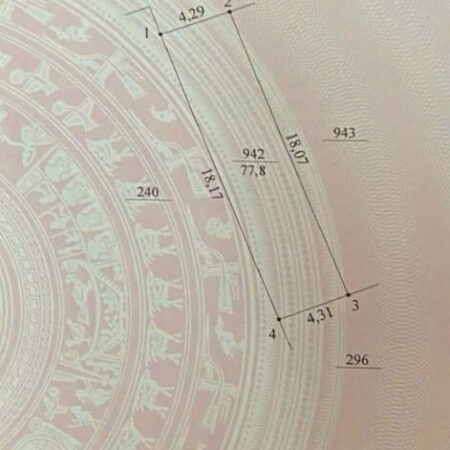GIÁ SỐC-BÁN LÔ ĐẤT XÃ ĐỒNG THÁP, ĐAN PHƯỢNG-77.8M-GIÁ 3.65 TỶ