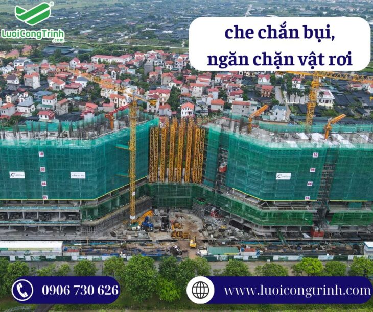 Lưới bao che, lưới an toàn xây dựng