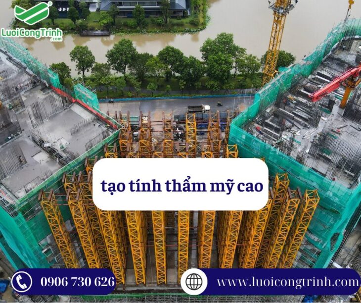 Lưới bao che, lưới an toàn xây dựng