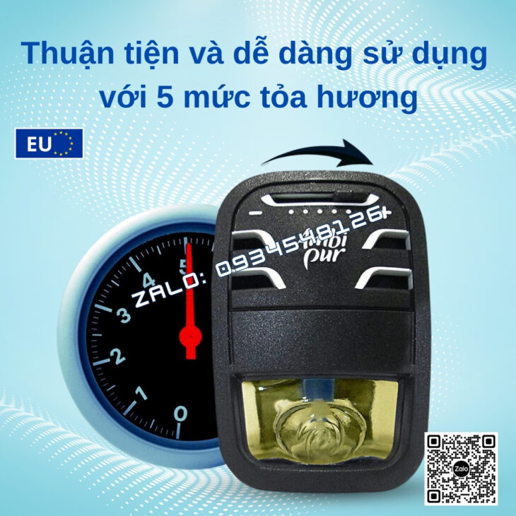 TINH DẦU THƠM Ô TÔ CÀI CỬA GIÓ AMBI PUR 7ml, HỖ TRỢ KHỬ MÙI Ô TÔ, NHẬP KHẨU CHÂU ÂU