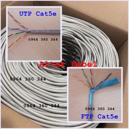 Cáp mạng UTP/FTP Cat5e Cat6 Altek Kabel Cáp mạng UTP/FTP Cat5e Cat6 Altek Kabel