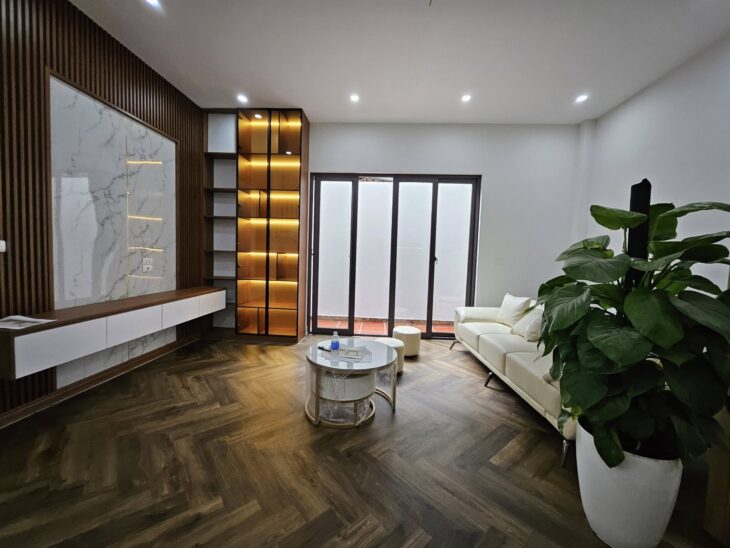 NHÀ ĐẸP THANH TRÌ – SỔ ĐỎ NỞ HẬU – FULL NỘI THẤT – 65m²