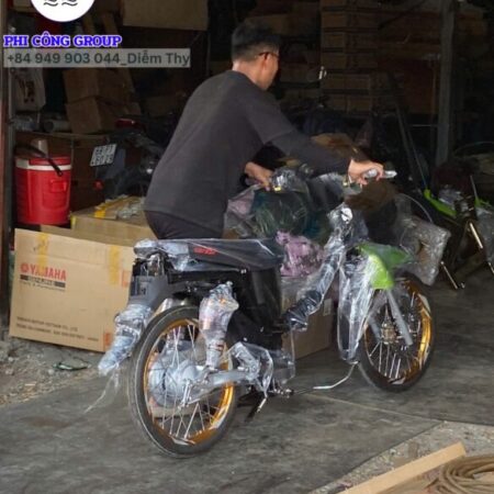 Vận chuyển xe máy từ VN sang Mỹ – Úc – Canada bằng đường biển