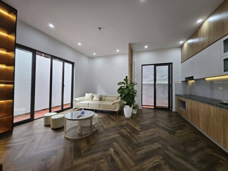 NHÀ ĐẸP THANH TRÌ – SỔ ĐỎ NỞ HẬU – FULL NỘI THẤT – 65m²