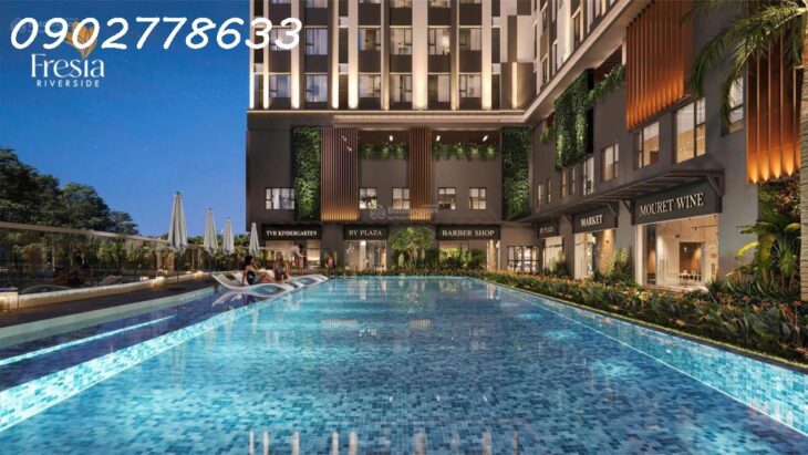 Chỉ cần thanh toán 168 triệu sở hữu căn hộ 60m2 Tại Fresia Riverside, Tân Vạn, Biên Hòa, Đồng Nai