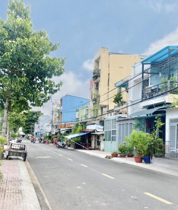 CẦN TIỀN BÁN GẤP CĂN GÓC 2 MT KINH DOANH BÙI HUY BÍCH [P12 Q8] 63M2 (4 X 15M) 4T, 4PN CHỈ 8.2 TỶ