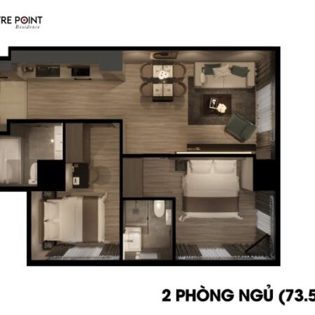 BÁN CĂN HỘ SÁT TT HÀNH CHÍNH ĐÀ NẴNG, FULL NỘI THẤT, ĐANG VẬN HÀNH CHO THUÊ 40TR/THÁNG