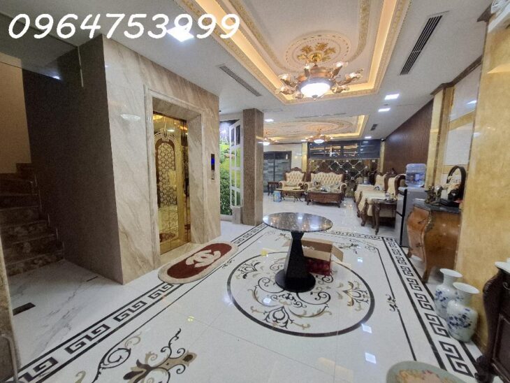 BIỆT THỰ THANG MÁY KHU BÙI XUÂN PHÁI MỸ ĐÌNH Diện tích 125m² x 6 tầng – Thang máy – Full đất – Hai