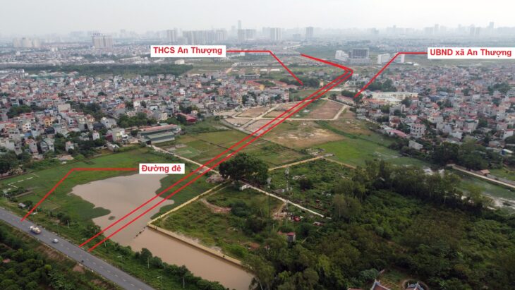 Bán Nhà Mặt Tiền 6.4m “Vàng” Trục Liên Xã An Thượng – Giá 135 Triệu/m², Sổ Đỏ Chính Chủ