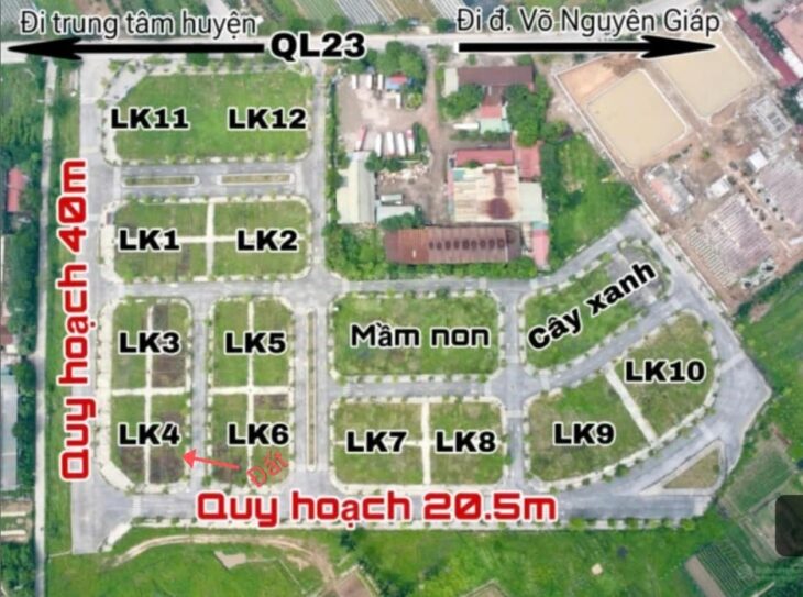 BÁN ĐẤT 61.53M2 TÁI ĐỊNH CƯ ĐÔNG NAM CỔ DƯƠNG TIÊN DƯƠNG ĐÔNG ANH (PHÚC THỊNH MỚI) – 2 MẶT NGÕ