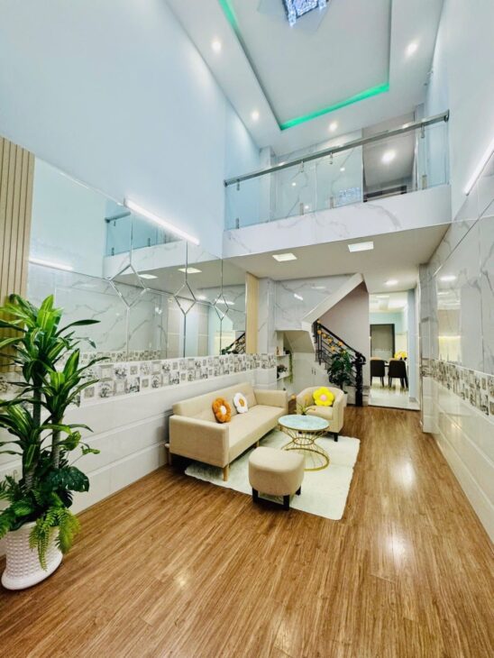 BÁN NHÀ MẶT TIỀN KINH DOANH KHU CITILAND- SỐ NHÀ LỘC PHÁT- 50M2 – 4 TẦNG- 4 P.NGỦ- KHÔNG LỘ GIỚI-