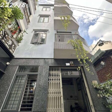 NHIÊU TỨ, P7,- TRỆT, 3 LẦU + ST TRƯỚC – 37M2 (5×7) NỞ HẬU – RẤT GẦN MẶT TIỀN