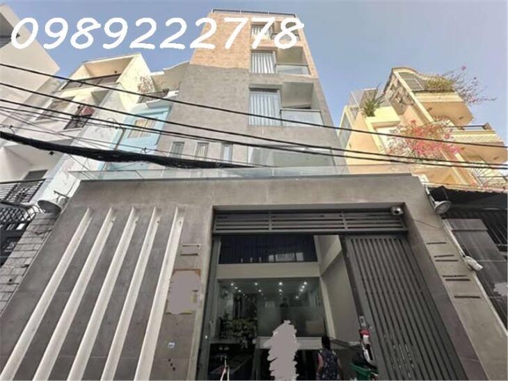 CHDV KHU PHAN XÍCH LONG -P7 – 7 TẦNG, CÓ HẦM, THANG MÁY – 12 PHÒNG + 1 MBKD – 128M2 (5.6×23) – HXH