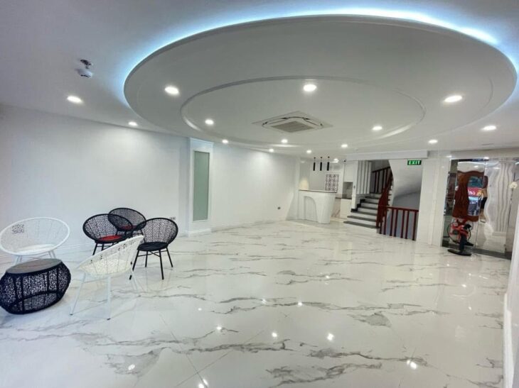 [ PHỐ ẨM THỰC-PHỐ ĐI BỘ] MP Nguyễn Văn Tuyết 75/80m, 9T Thang máy,MT 5.5m 68.9 Tỷ