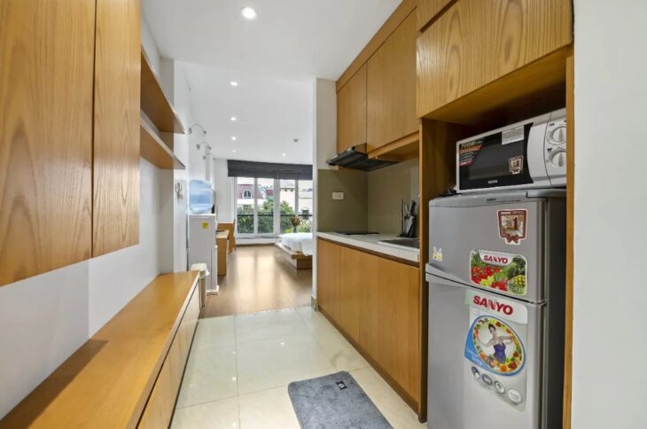 TOÀ APARTMENT CAO CẤP CHO THUÊ MẶT PHỐ PHAN KẾ BÍNH,BA ĐÌNH 9 TẦNG x 97M2, 17 PHÒNG 61 TỶ