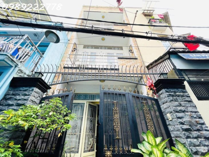 [#BÌNH_THẠNH]— GIÁP Q1 – NGUYỄN CỬU VÂN – XVNT P17 – 47m2 – 4 TẦNG – 5PN 6WC – TIỆN CẢI TẠO CHDV.