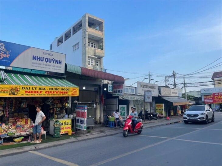 BÁN NHÀ MĂT TIỀN KINH DOANH -TÔ NGỌC VÂN QUẬN 12 – DT 100M2 – BÁN GẤP GIẢM 500TR – GIÁ CHÀO MỚI 8.4