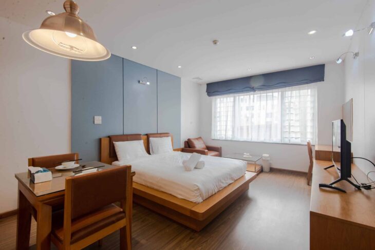 TOÀ APARTMENT CAO CẤP CHO THUÊ MẶT PHỐ PHAN KẾ BÍNH,BA ĐÌNH 9 TẦNG x 97M2, 17 PHÒNG 61 TỶ