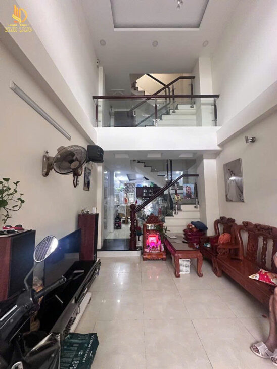 Nhà 4 Tầng 56M2 HXH Quang Trung sát Kênh Tham Lương F14 Gò Vấp 6,XTỷ