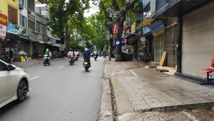 Bán nhà mặt phố Hoàng Hoa Thám, Ba Đình vỉa hè, kinh doanh sầm uất 92m 24.5tỷ