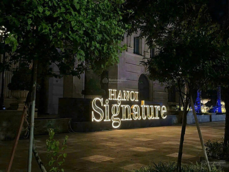 Chung cư mặt phố Nguyễn Văn Huyên,Cầu Giấy Hanoi Signature,bàn giao quý 2 năm 2025,đẳng cấp độc bản