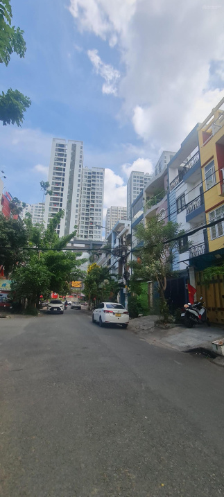 BÁN NHÀ CẶP MẶT TIỀN MAI HẮC ĐẾ, P.15, Q.8, 4 TẦNG BTCT ,128m2, HOÀN CÔNG ĐỦ