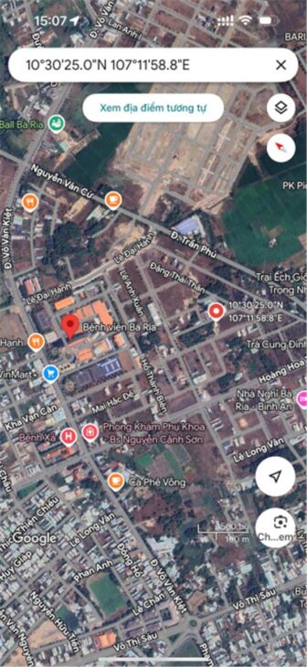 Sốc! Đất sát bệnh viện Bà Rịa giá chỉ 2.4 tỷ thấp hơn thị trường 600 triệu