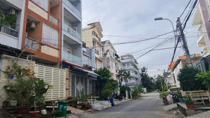 BÁN NHÀ ĐẸP MẶT TIỀN BÙI MINH TRỰC, QUẬN 8 _ 4 TẦNG NGANG 4.5M — TẶNG NỘI THẤT DÍNH TƯỜNG – NHỈNH