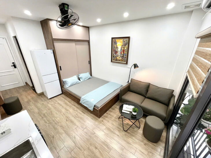 Cho Phòng Studio (Có ban công) Tại 164 Vương Thừa Vũ – Phường Khương Trung, Quận Thanh Xuân, Hà Nội