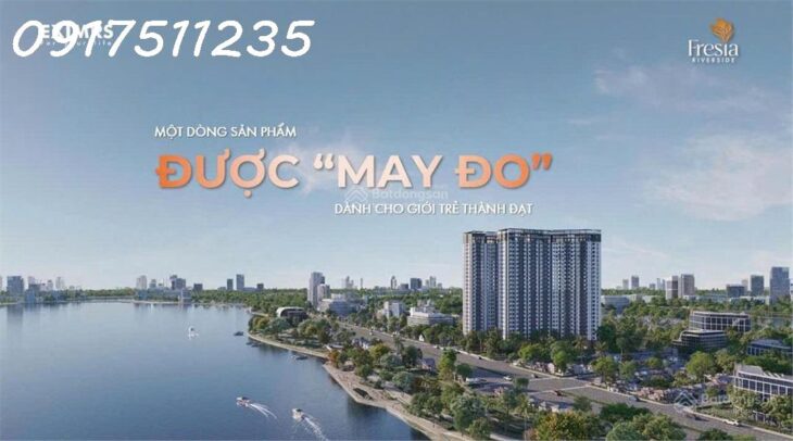 Dự án căn hộ chung cư Fresia Riverside Tân Vạn Biên Hòa Đồng Nai, gần Aeon Mall, Metro Suối Tiên