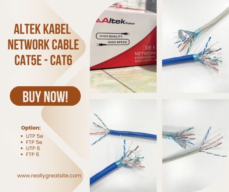 Cáp mạng Cat5e, Cáp mạng Cat6 – Altek Kabel