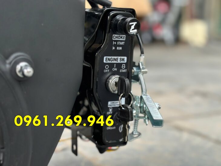 Máy Nổ, Động Cơ Xăng Hyundai 22Hp HGE670E Có Đề