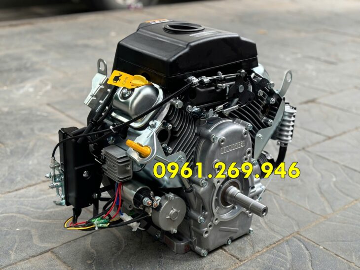 Máy Nổ, Động Cơ Xăng Hyundai 22Hp HGE670E Có Đề
